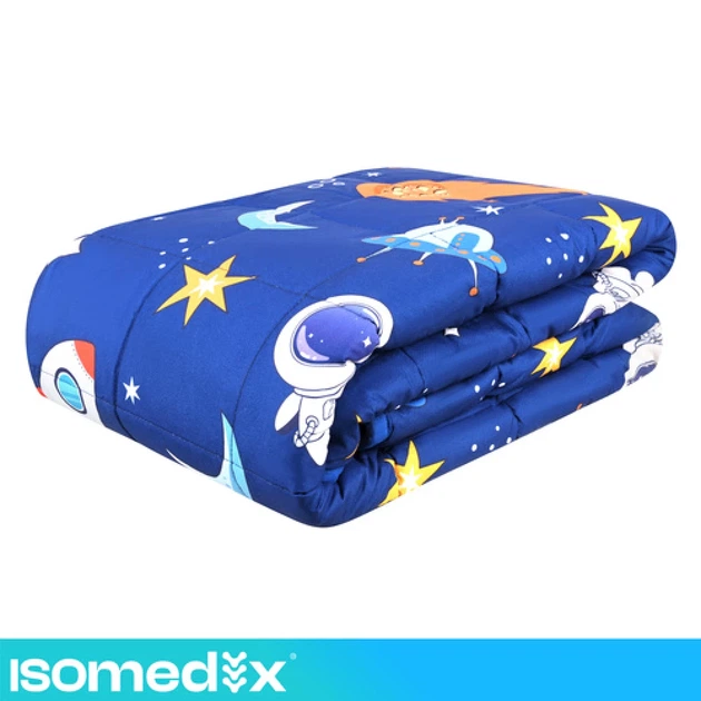 Утяжеленное одеяло Isomedix 100x150 см 3 кг Blue (5900779965836) - Фото 10 Утяжеленное одеяло Isomedix 100x150 см 3 кг Blue (5900779965836) - изображение 10