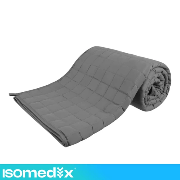 Утяжеленное одеяло Isomedix 200x150 см 6 кг Gray (5900779966758) - Фото 12 Утяжеленное одеяло Isomedix 200x150 см 6 кг Gray (5900779966758) - изображение 12