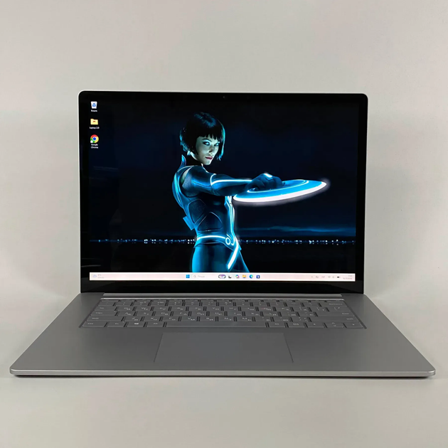 Ультрабук Б-клас Microsoft Surface Laptop 3 / 15" (2496x1664) IPS Touch / Intel Core i7-1065G7 (4 (8) ядра по 1.3 - 3.9 GHz) / 16 GB DDR4 / 512 GB SSD / Intel Iris Plus Graphics / WebCam / USB Type-C б/в + Подарок Бездротова миша / USB - зображення 3