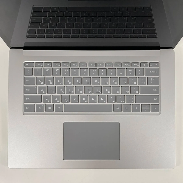Ультрабук Б-клас Microsoft Surface Laptop 3 / 15" (2496x1664) IPS Touch / Intel Core i7-1065G7 (4 (8) ядра по 1.3 - 3.9 GHz) / 16 GB DDR4 / 512 GB SSD / Intel Iris Plus Graphics / WebCam / USB Type-C б/в + Подарок Бездротова миша / USB - зображення 4