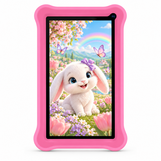 Дитячий планшет Sannuo K708 3+5/64Gb Android 11 4000 mAh Pink - изображение 4
