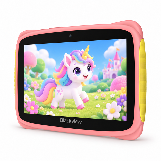 Дитячий планшет 7″ Blackview Tab 3 Kids 2/32 ГБ Wi-Fi Android 13 3280 мА·год - Уценка - Фото 2 Дитячий планшет 7″ Blackview Tab 3 Kids 2/32 ГБ Wi-Fi Android 13 3280 мА·год - Уценка - изображение 2