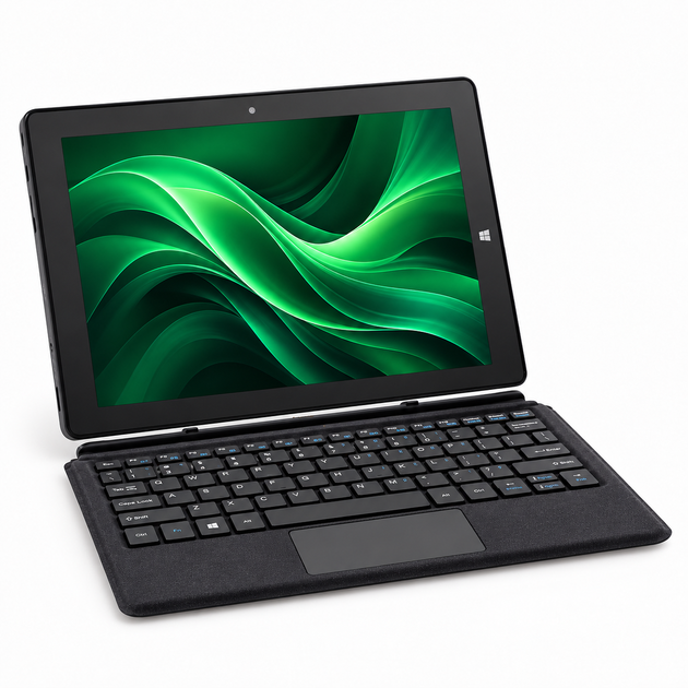 Планшет 10.1″ AWOW AiBook 10 Intel Celeron N4120 8/256GB Windows 11 з клавіатурою Grey - зображення 3