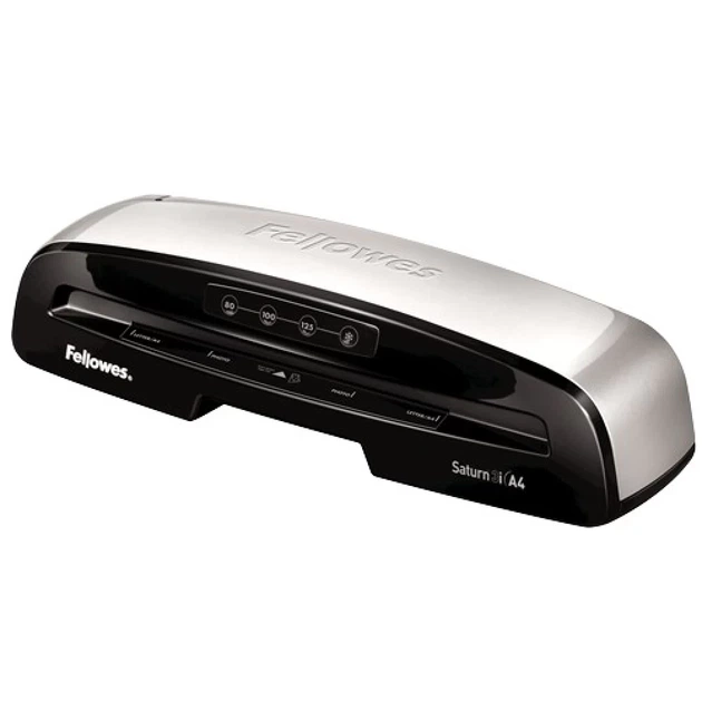 Ламінатор Fellowes Saturn 3i A4 Silver/Black (043859679904) - Фото 4 Ламінатор Fellowes Saturn 3i A4 Silver/Black (043859679904) - зображення 4