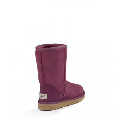 Дитячі уггі для дівчинки Замшеві Середні фіолетові UGG Classic Short Kids Violet (26, фіолетовий) - Фото 4 Дитячі уггі для дівчинки Замшеві Середні фіолетові UGG Classic Short Kids Violet (26, фіолетовий) - зображення 4