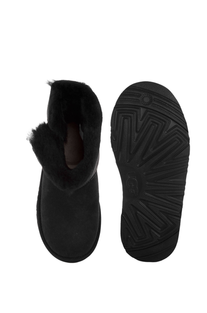 Дитячі уггі для дівчинки Середні Замша Чорні з Гудзиком Ugg Bailey Button Black (28, чорний) - Фото 1 Дитячі уггі для дівчинки Середні Замша Чорні з Гудзиком Ugg Bailey Button Black (28, чорний) - зображення 1