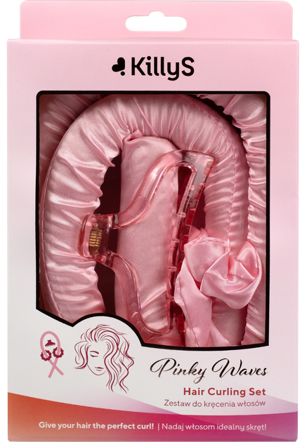 Комплект для завивки волос KillyS Pinky Waves 4 предмета (5902704171541) - Фото 1 Комплект для завивки волос KillyS Pinky Waves 4 предмета (5902704171541) - изображение 1
