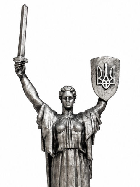 Статуэтка DIKOCE Родина-Мать 28 см Античное серебро (DKA-ST-Motherland 28cm AS) - Фото 4 Статуэтка DIKOCE Родина-Мать 28 см Античное серебро (DKA-ST-Motherland 28cm AS) - изображение 4