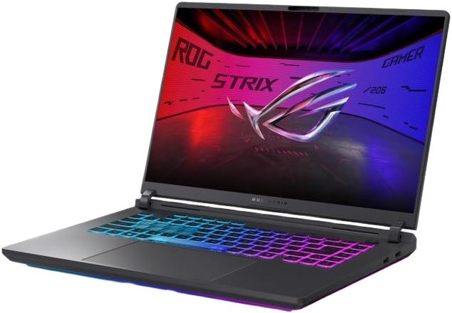 Laptop ASUS ROG Strix G16 G615LW 90NR0LG1-M003B0 16" IPS 2.5K 240Hz / Intel Core Ultra 9 275HX / RAM 32 GB / SSD 2 TB / NVIDIA GeForce RTX 5080 / Windows 11 Home / Eclipse Gray (4711387940792) - Zdjęcie 1 Laptop ASUS ROG Strix G16 G615LW 90NR0LG1-M003B0 16" IPS 2.5K 240Hz / Intel Core Ultra 9 275HX / RAM 32 GB / SSD 2 TB / NVIDIA GeForce RTX 5080 / Windows 11 Home / Eclipse Gray (4711387940792) - obraz 1
