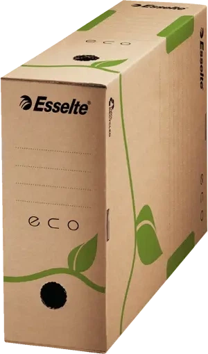 Архівний короб Esselte Eco A4 100 мм Коричневий (4049793026244) - зображення 2