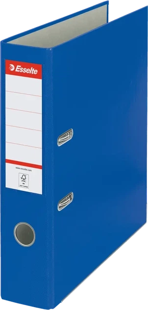 Segregator Esselte Eco A4 75 mm Niebieski (5902812112559) - Zdjęcie 1 Segregator Esselte Eco A4 75 mm Niebieski (5902812112559) - obraz 1