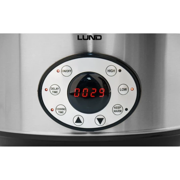 Медленноварка LUND 280 Вт 4,5 л с таймером (5906083057922) - Фото 4 Медленноварка LUND 280 Вт 4,5 л с таймером (5906083057922) - изображение 4