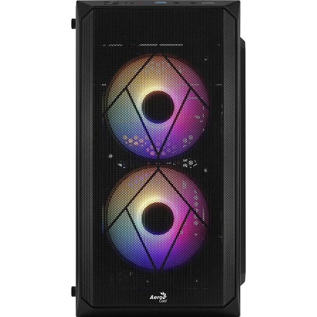 Корпус Aerocool GS CS-107-A-BK-v2 FRGB Black (4710562759389) - изображение 4