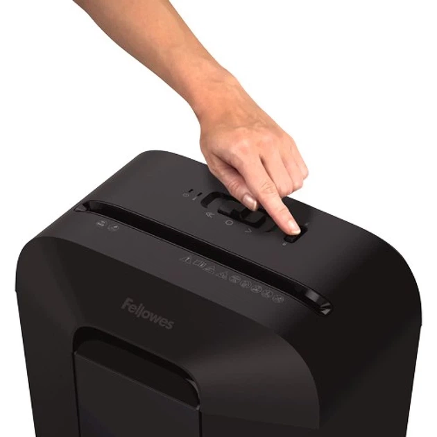 Шредер Fellowes Powershred LX45 Cross-Cut P-4 17 л Black (043859764778) - Фото 8 Шредер Fellowes Powershred LX45 Cross-Cut P-4 17 л Black (043859764778) - изображение 8