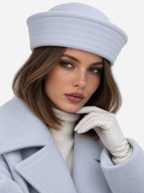 Капелюх жіночий Vilss Sailor Collare2 empty VL-2232-016-E-S 56-57 см Іній - Фото 1 Капелюх жіночий Vilss Sailor Collare2 empty VL-2232-016-E-S 56-57 см Іній - зображення 1