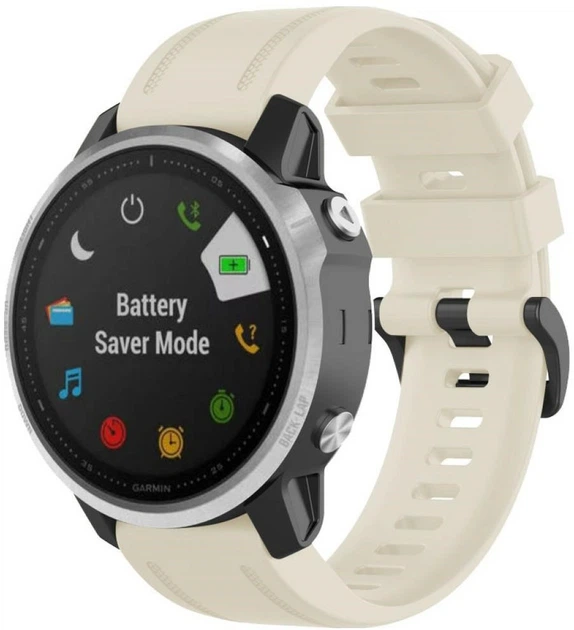 Pasek Beline Silicone do Garmin Fenix 8/Fenix 7S/Fenix 6S/Fenix 5S/mk3/mk3i/Instinct 2S Star Light (5908047991297) - Zdjęcie 1 Pasek Beline Silicone do Garmin Fenix 8/Fenix 7S/Fenix 6S/Fenix 5S/mk3/mk3i/Instinct 2S Star Light (5908047991297) - obraz 1