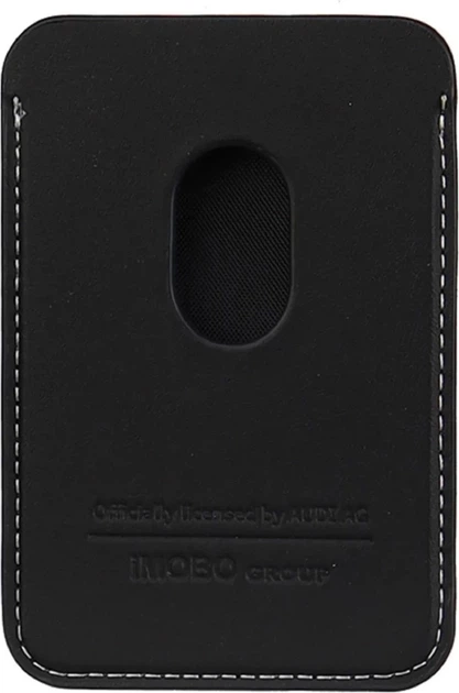 Magnetyczny portfel Audi Synthetic Leather Wallet Card Slot Black with MagSafe (6955250228022) - obraz 5