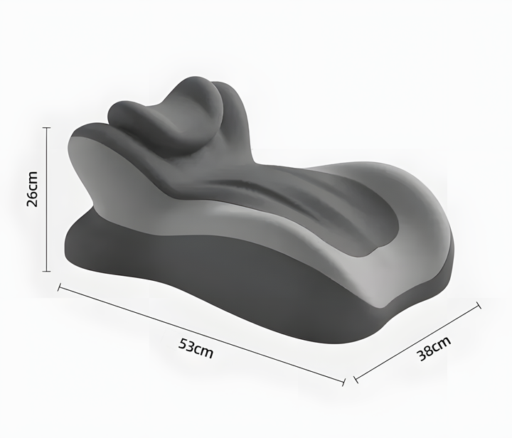 Ергономічна клинуватий подушка з memory foam для шиї, спини та ніг - Фото 4 Ергономічна клинуватий подушка з memory foam для шиї, спини та ніг - зображення 4