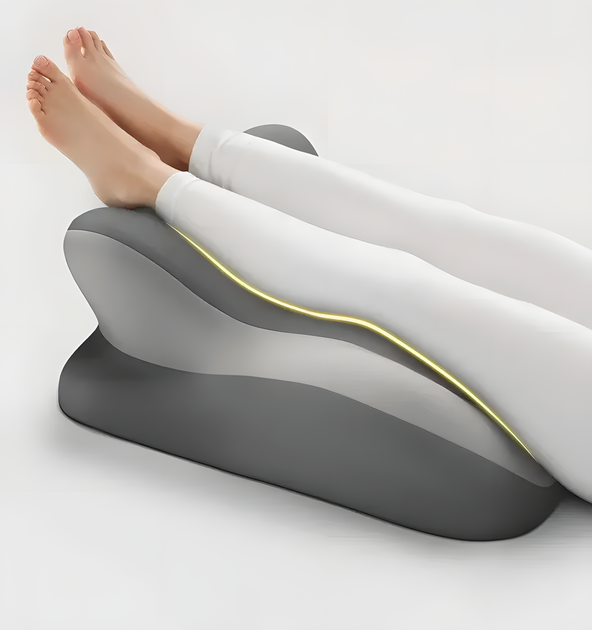 Ергономічна клинуватий подушка з memory foam для шиї, спини та ніг - Фото 6 Ергономічна клинуватий подушка з memory foam для шиї, спини та ніг - зображення 6