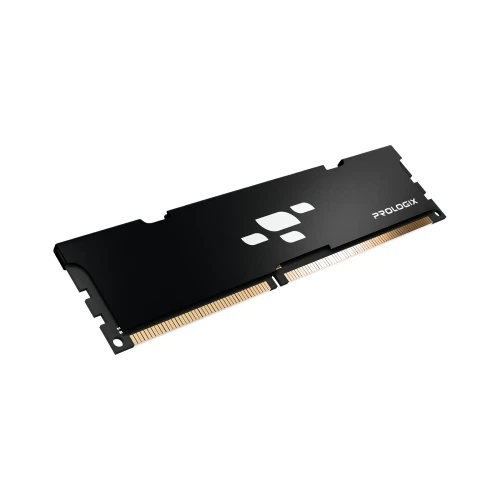 Пам'ять 16Gb DDR4, 3200 MHz, Prologix, Black, 16-20-20, 1.35V, з радіатором (PRO16GB3200B4) - зображення 3