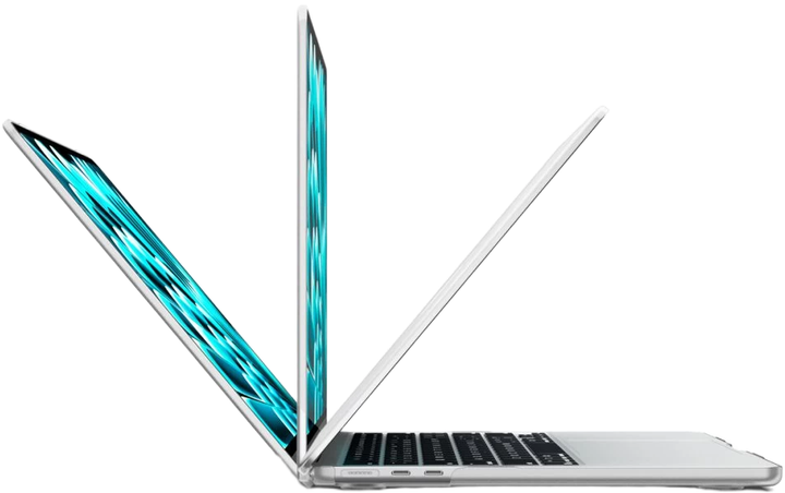Etui Spigen AirSkin do MacBook Air 13 M2-M5 2023-2026 Clear (8800337246636) - obraz 3