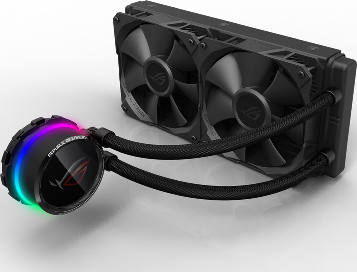 Система жидкостного охлаждения ASUS ROG Ryuo Aura OLED 240 (ROG-RYUO-240) - изображение 8