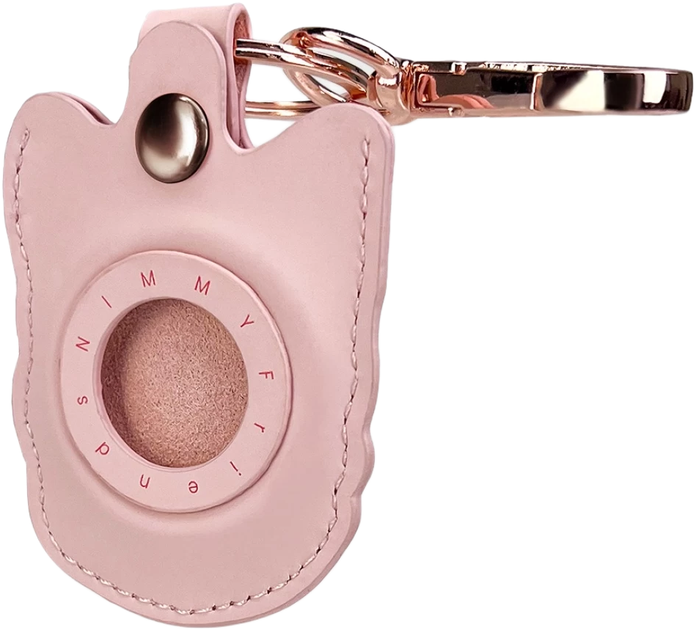 Etui-brelok Nimmy do AirTag Glasses Cool Cat Pink (6971080318696) - obraz 4