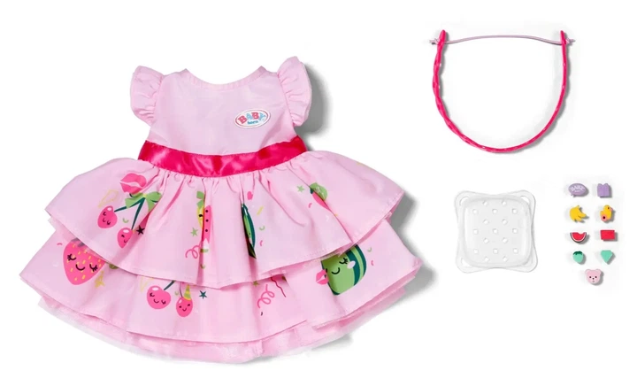 Ubranko dla lalki Baby born Sukienka Pinplay 43 cm (4001167837269) - obraz 2