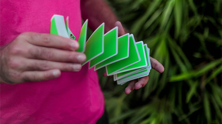 Карты игральные USPCC NOC Sport Playing Cards Green by The Blue Crown зелёные - изображение 3
