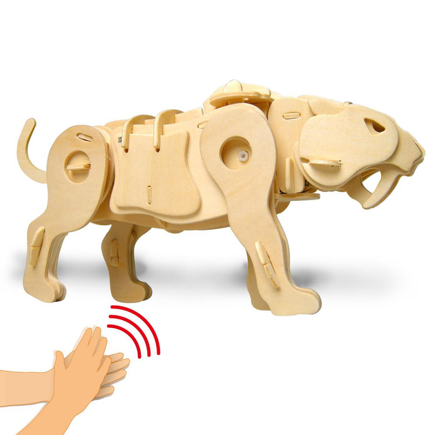 Детский 3D-конструктор Rokr Tiger На радиоуправлении AH-057 - изображение 1