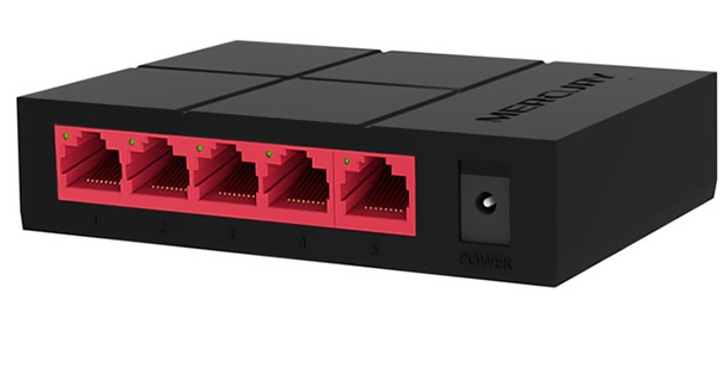Коммутатор Mercury SG105M 5 портов Ethernet 10/100 Мбит/1000 Мбит/сек ...