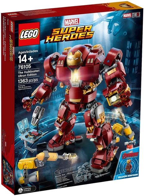 Конструктор Халкбастер: Битва за Ваканду Marvel 76247 385 дет. LEGO Super Heroes