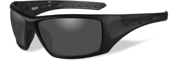 Защитные очки Wiley X Nash Дымчато-серые (ACNAS08) - изображение 1