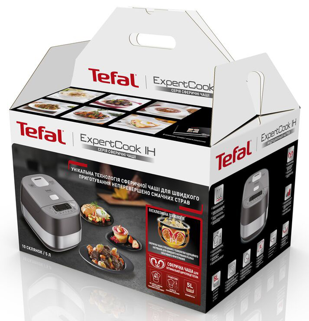 Мультиварка TEFAL Expert Cook Induction RK802B34 - зображення 9