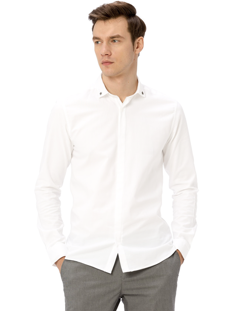 Рубашка LC Waikiki XL Белая (LCWShirt-701-2) - Фото 1 Рубашка LC Waikiki XL Белая (LCWShirt-701-2) - изображение 1