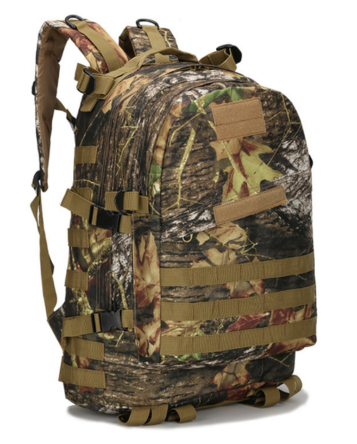 Міський тактичний штурмової військовий рюкзак ForTactic 40 літрів Дуб - зображення 1