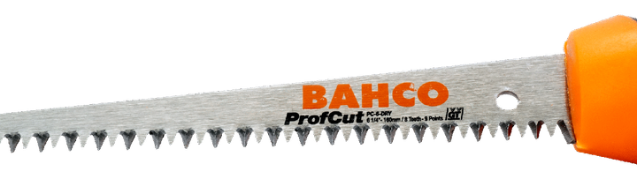 Ножівка з гіпсокартону BAHCO 160 мм; 8 зубів/дюйм (PC-6-DRY) - зображення 4
