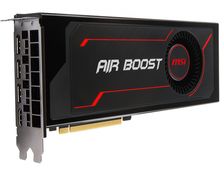 MSI PCI-Ex Radeon RX Vega 56 Air Boost 8192MB HBM2 (2048-bit) (1156/800) (3 x DisplayPort, HDMI) (Radeon RX Vega 56 Air Boost 8G) - Фото 2 MSI PCI-Ex Radeon RX Vega 56 Air Boost 8192MB HBM2 (2048-bit) (1156/800) (3 x DisplayPort, HDMI) (Radeon RX Vega 56 Air Boost 8G) - зображення 2