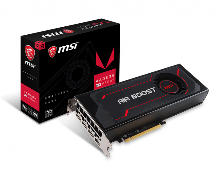 MSI PCI-Ex Radeon RX Vega 56 Air Boost 8192MB HBM2 (2048-bit) (1156/800) (3 x DisplayPort, HDMI) (Radeon RX Vega 56 Air Boost 8G) - Фото 5 MSI PCI-Ex Radeon RX Vega 56 Air Boost 8192MB HBM2 (2048-bit) (1156/800) (3 x DisplayPort, HDMI) (Radeon RX Vega 56 Air Boost 8G) - зображення 5