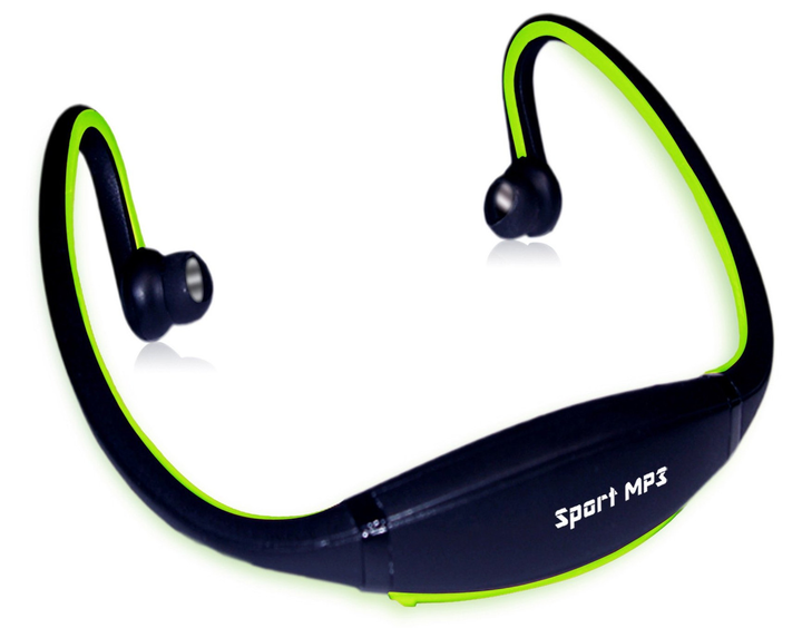 Наушники с радио и картой памяти Sport MP3 купити в інтернет-магазині ...