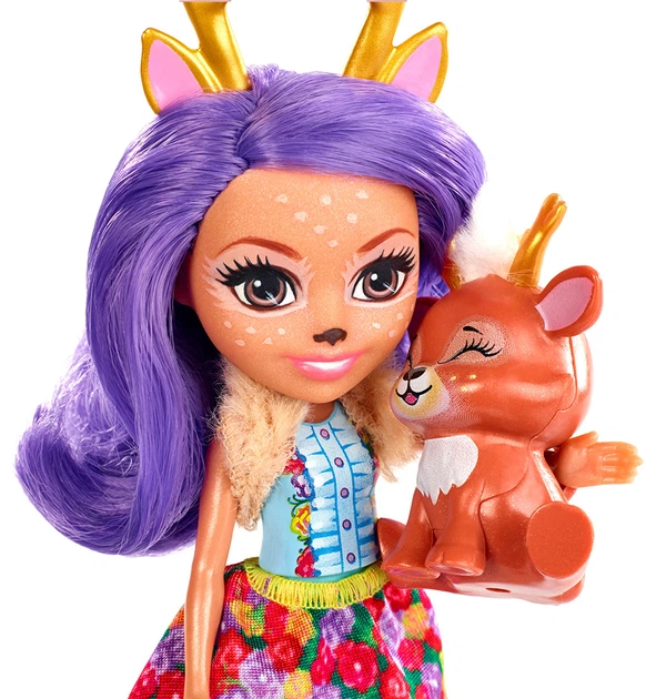 Лялька Enchantimals Danessa Deer and Sprint 15 см (887961695496) - зображення 5