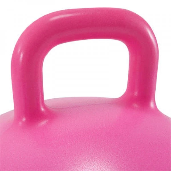 Дитячий М'яч для Фітнесу (Фітбол) DOMYOS RESIST 45 см Pink - зображення 5