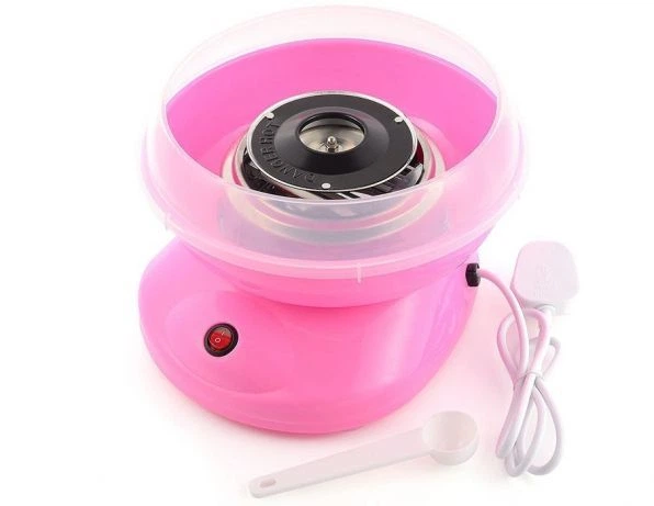 Апарат для приготування солодкої цукрової вати в домашніх умовах Cotton Candy Maker рожевий (20249) - зображення 2