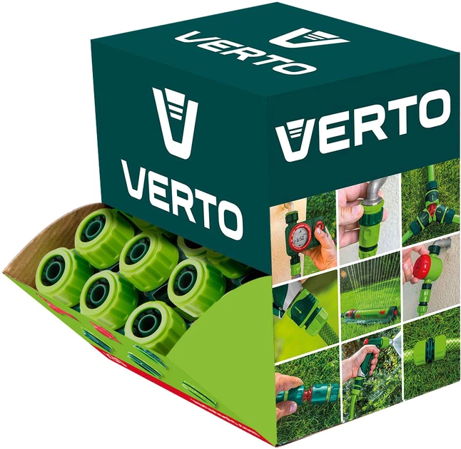 Złączka do węża Verto 1/2" 30 szt 15G742-30 (5902062050694) - Zdjęcie 8 Złączka do węża Verto 1/2" 30 szt 15G742-30 (5902062050694) - obraz 8