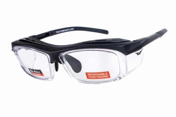 Спортивная оправа под диоптрии Global Vision RX-F (rx-able) (clear) прозрачные - изображение 6
