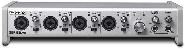 Аудиоинтерфейс Tascam SERIES 208i – фото, отзывы