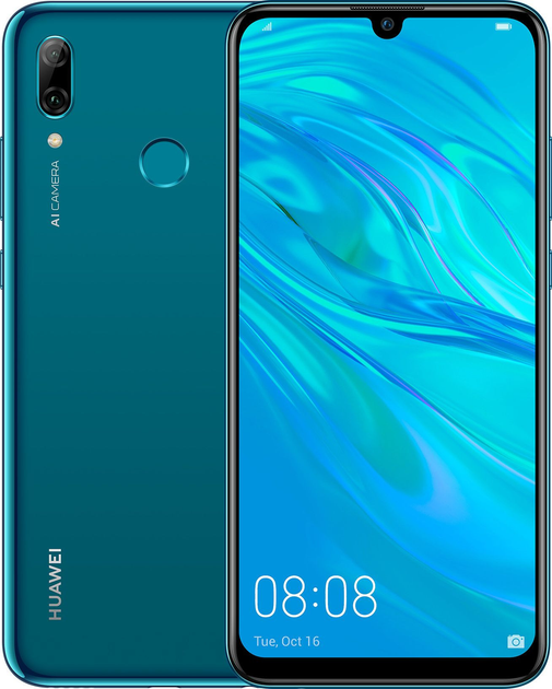 Мобильный телефон Huawei P Smart 2019 3/64GB Sapphire Blue (51093GVY ...