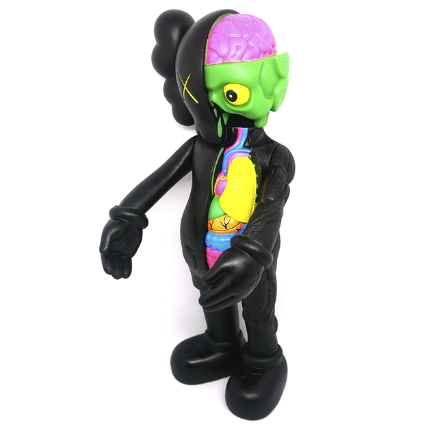 Коллекционная фигурка KAWS Companion Black Brain 400% - изображение 6