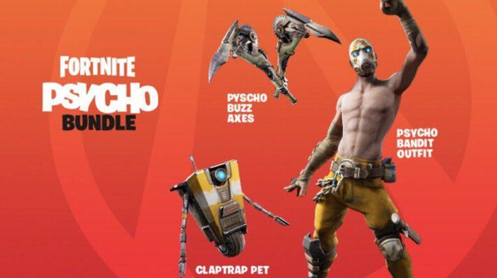 Подарочная карта Fortnite Psycho Bundle Фортнайт Набор психа Все ...