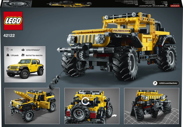Конструктор LEGO Technic Jeep Wrangler 665 деталей (42122) - зображення 14